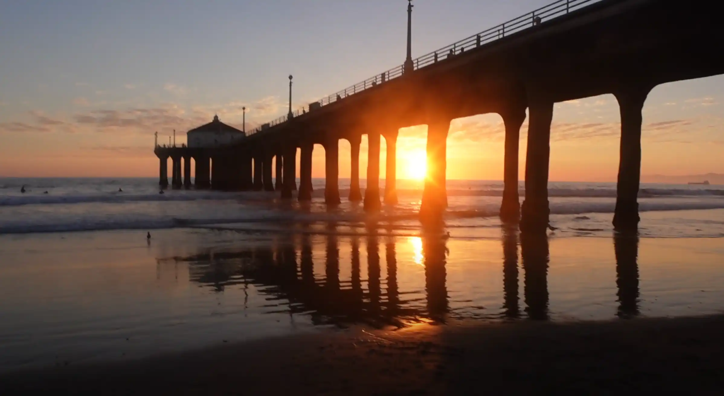 manhattan-beach-pier-sunset